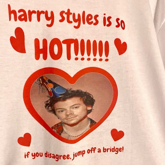 harry styles t shirt! - Picture 2 of 2
